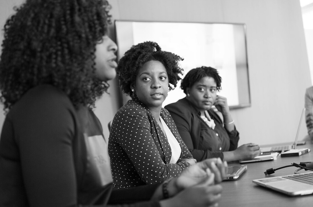 woman leading team discussion